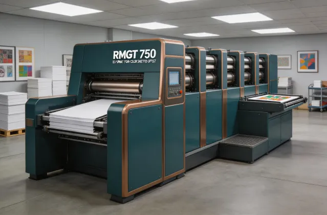 RMGT 750 series B3 four-color sheetfed offset press